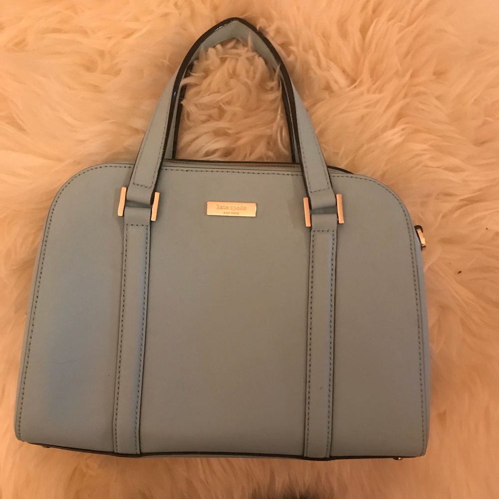 kate spade blue handbag